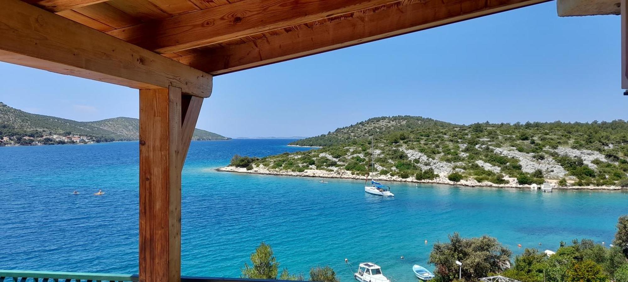 Direkt Na Moru - Bungalov Apartment Sibenik Bagian luar foto